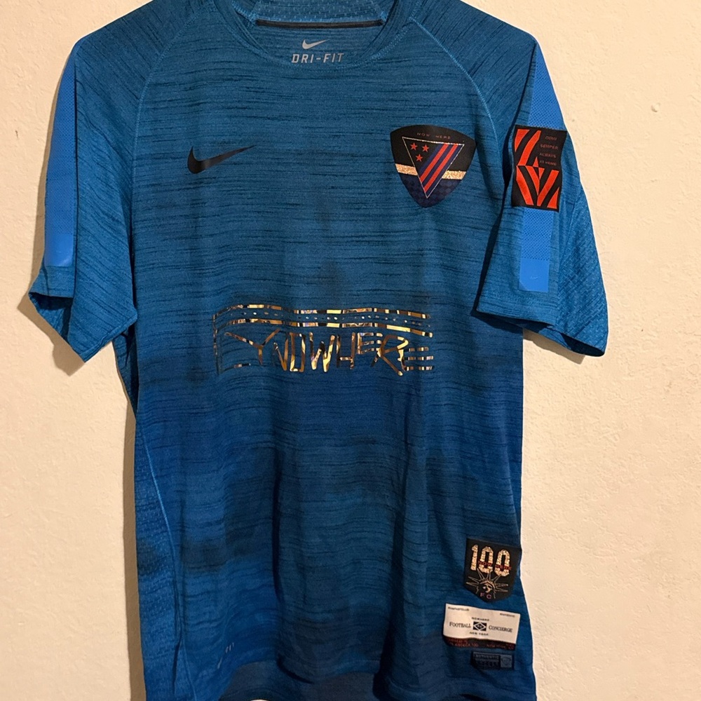Rare Fly Nowhere Fc Ny X Nike Jersey Size M